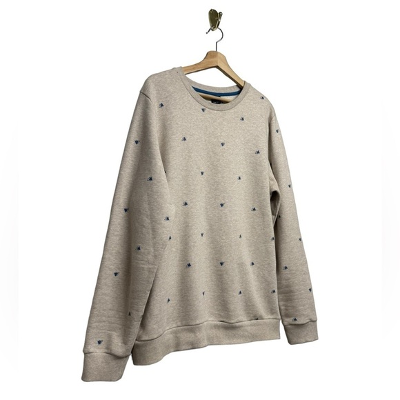 KULTIVATE Sweater Sw Triangle Light Gray XL - Picture 7 of 11